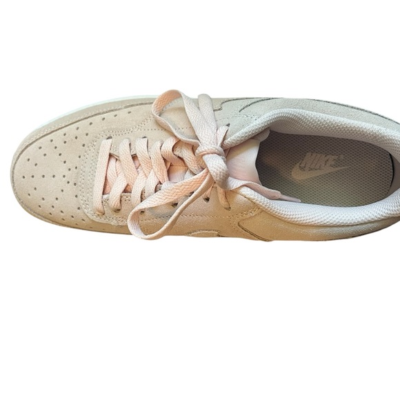 NWT women’s Nike court vision low orange pearl and white size 9.5 Shoe - Picture 4 of 5